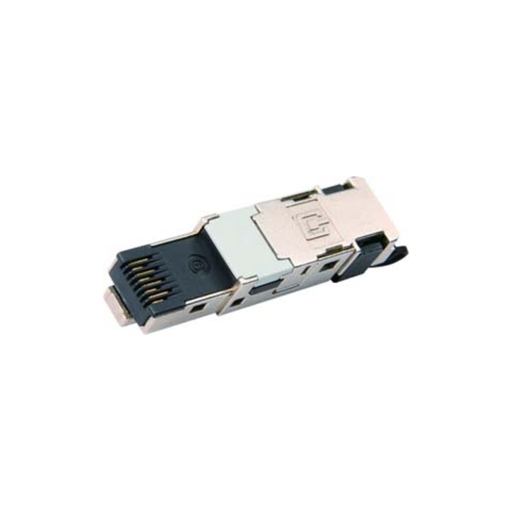 Telegärtner Connecteur RJ45 STX AWG22-26 Cat.6 noir 100007453