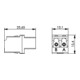 Telegärtner Coupleur de passage LC-Duplex MM 100007145