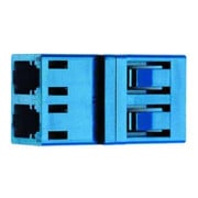 Telegärtner Coupleur LC Duplex MM avec manchon en bronze phosphoreux 100007151-1