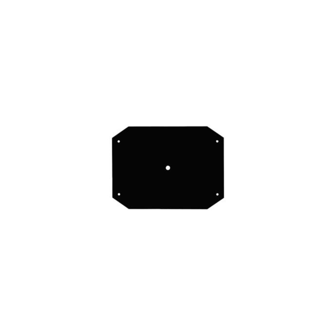 Telegärtner Couvercle pour cassette de fusion 162×120×1mm 100017559