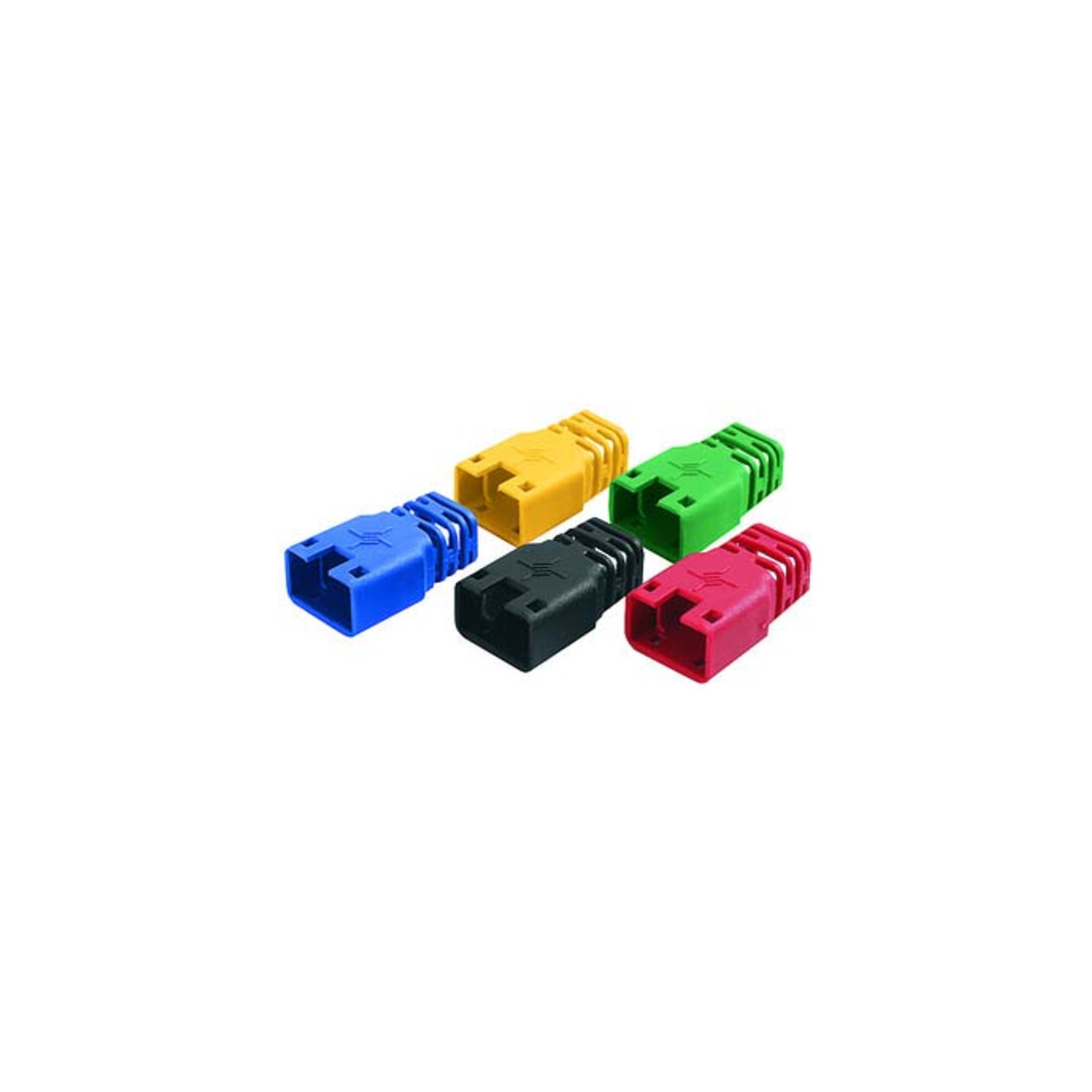 Telegärtner Manchon de protection coudé pour prise RJ45, noir 100001166