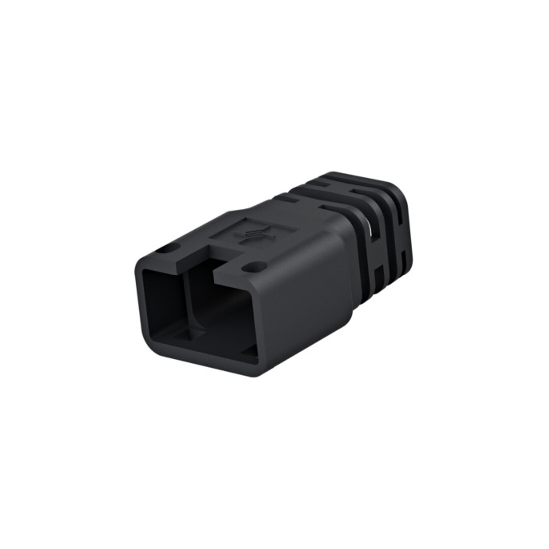 Telegärtner Manchon de protection coudé pour prise RJ45, noir 100001166
