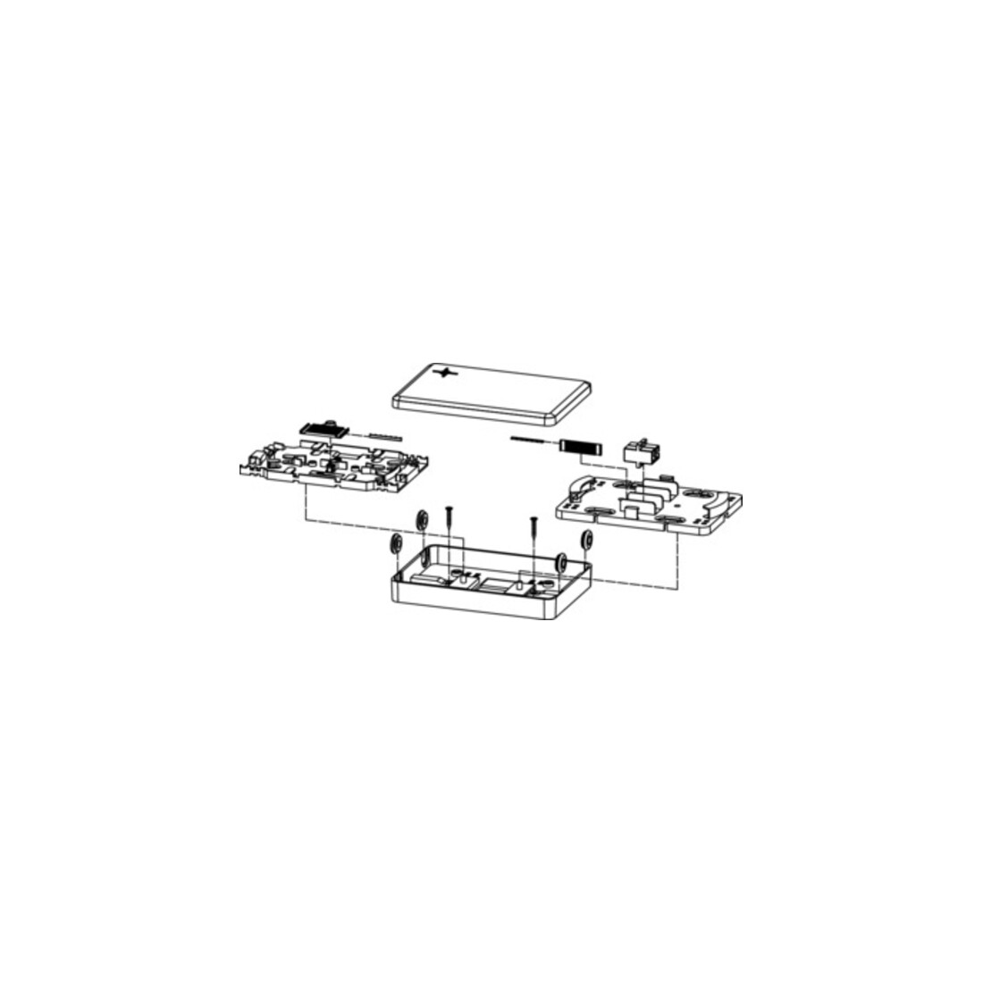 Telegärtner Micro-boîte de fusion avec 1x boîte de fusion télé 100022200