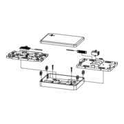 Telegärtner Micro-boîte de fusion avec 1x boîte de fusion télé 100022200-5