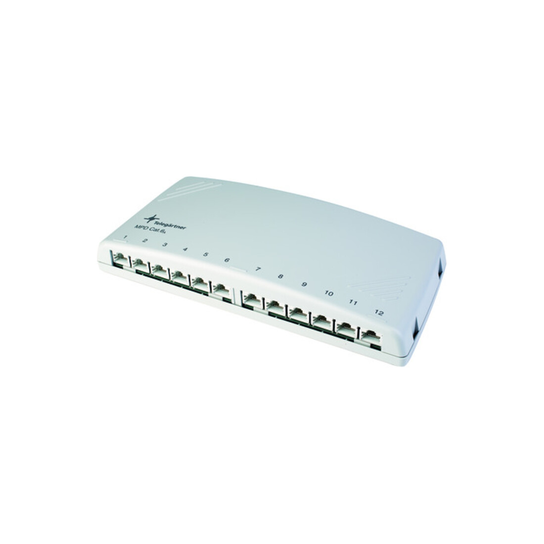 Telegärtner Mini-distributeur Cat6A MPD12-HS K apws 100006997