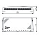 Telegärtner Mini-distributeur Cat6A MPD12-HS K apws 100006997