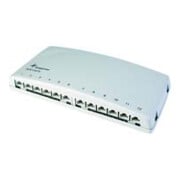 Telegärtner Mini-distributeur Cat6A MPD12-HS RAL7035 100006998-1