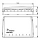 Telegärtner Mini-distributeur vide MPD8 apws TH35 100021392