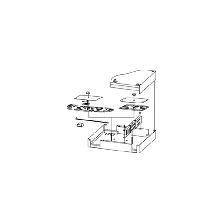 Telegärtner Mini-répartiteur mural FO H × I × P 320x280x54mm 100022178