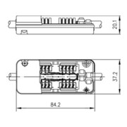Telegärtner Module de connexion VM8-8Cat.7A(1000MHz) 100023273-2