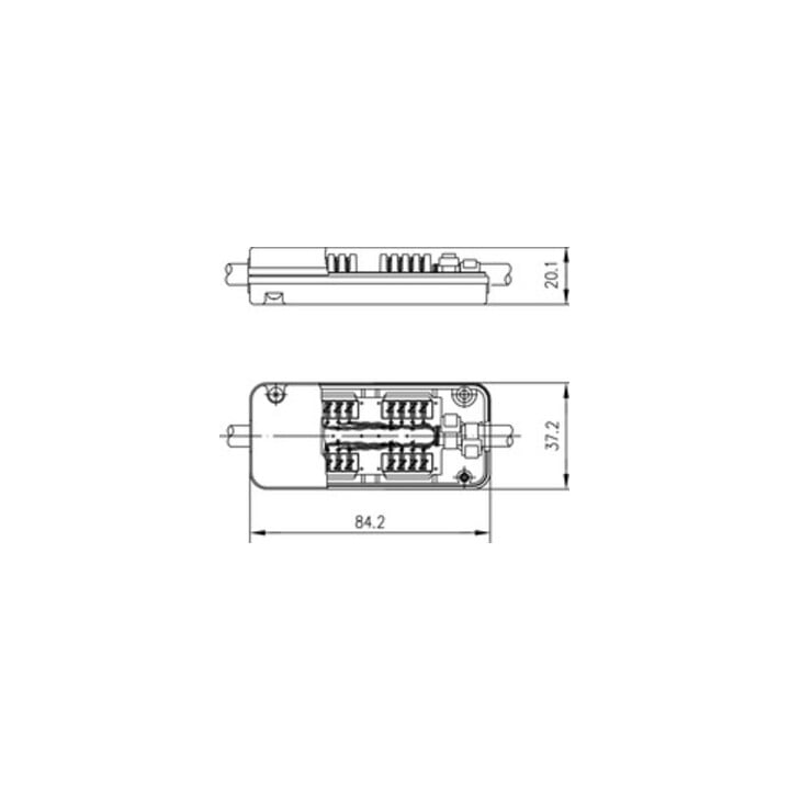 Telegärtner Module de connexion VM8-8Cat.7A(1000MHz) 100023273