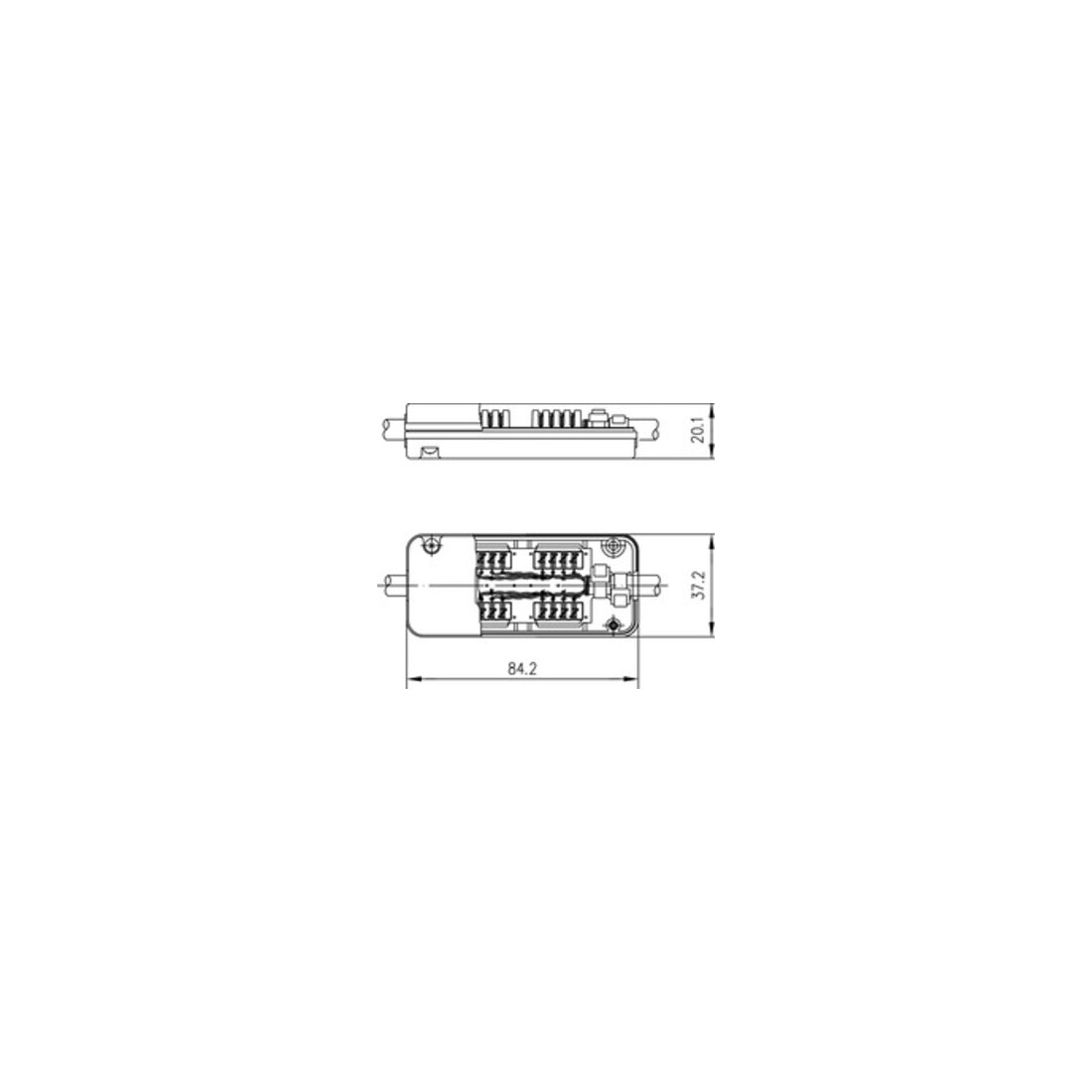 Telegärtner Module de connexion VM8-8Cat.7A(1000MHz) 100023273