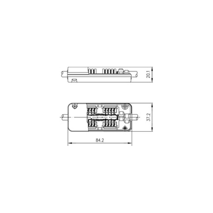 Telegärtner Module de connexion VM8-8Cat.7A(1000MHz) 100023273
