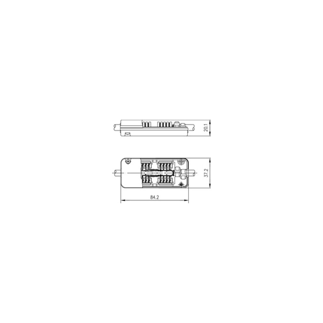 Telegärtner Module de connexion VM8-8Cat.7A(1000MHz) 100023273