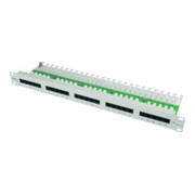 Telegärtner Panneau ISDN 19" 25 ports 1U, RAL7035 MPPISDN 25-H court-1