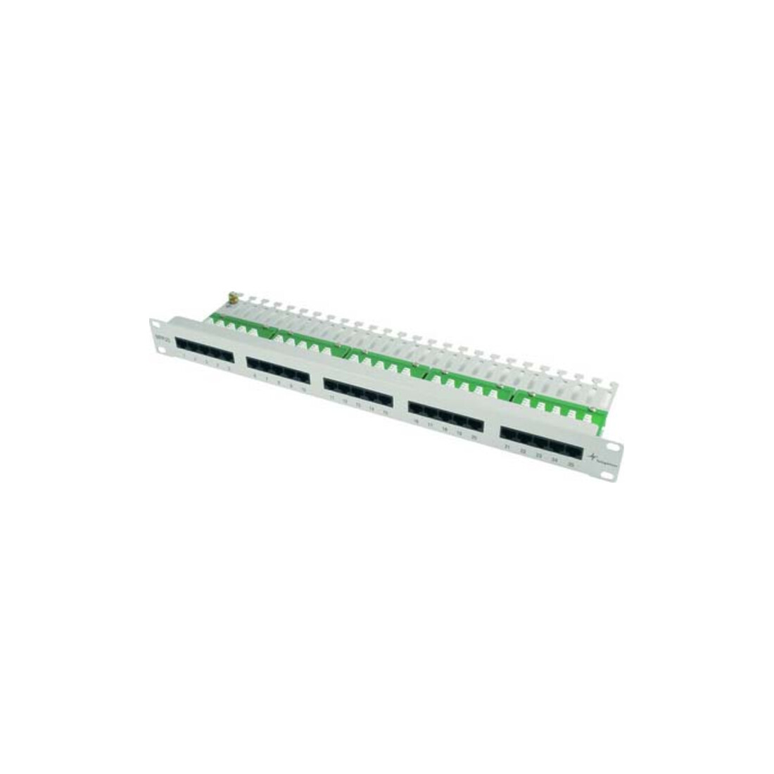 Telegärtner Panneau ISDN 19" 25 ports 1U, RAL7035 MPPISDN 25-H court