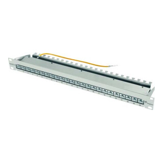 Telegärtner Patch Panel 19" 1U gris MPP24-HS Cla. EA500 100007018