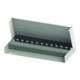 Telegärtner PatchPanel MPD24-HS K AP Cat.6A gris clair 100007019