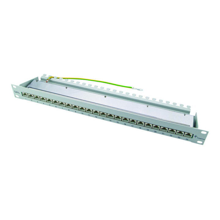 Telegärtner PatchPanel MPP24-HS Cat.6A RAL 9005 noir 100007034
