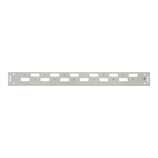 Telegärtner Plaque frontale 19" 1U pour 12xLCD/Base V TN-FP12LCD-BV-1HE