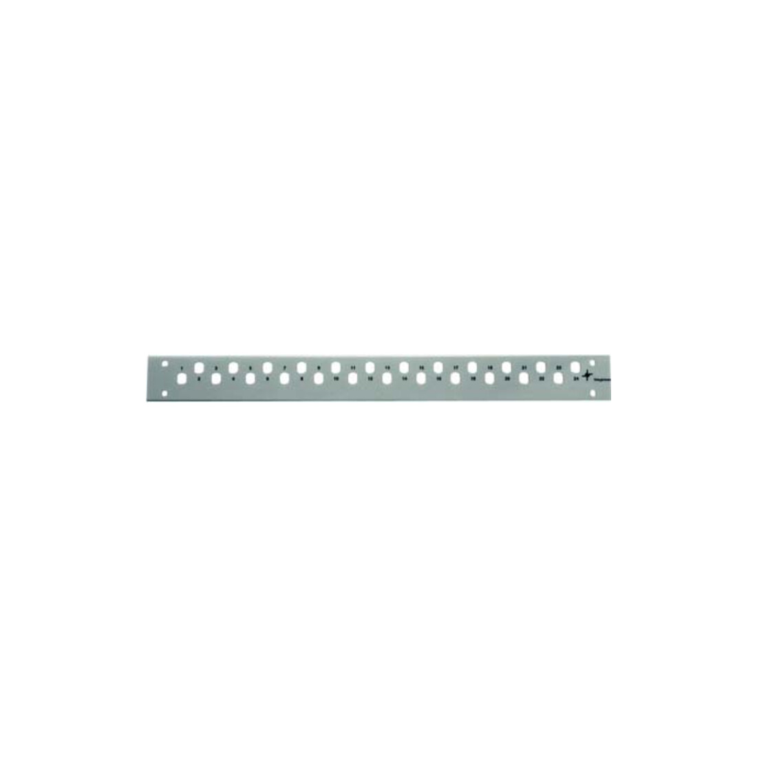 Telegärtner Plaque frontale 1U, 24 LC-D 100021593