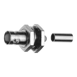 Telegärtner Prise encastrable BNC 75 Ohm RG 59B/U(G2) 100023562