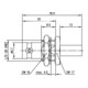 Telegärtner Prise encastrable BNC 75 Ohm RG 59B/U(G2) 100023562
