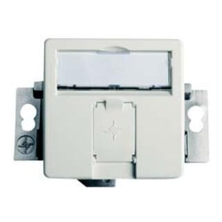 Telegärtner Support de module 1 voie encastré/50 aws vide pour BR 100021415