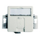 Telegärtner Support de module 1 voie encastré/50 aws vide pour BR 100021415