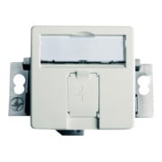 Telegärtner Support de module 1 voie encastré/50 aws vide pour BR 100021415-2