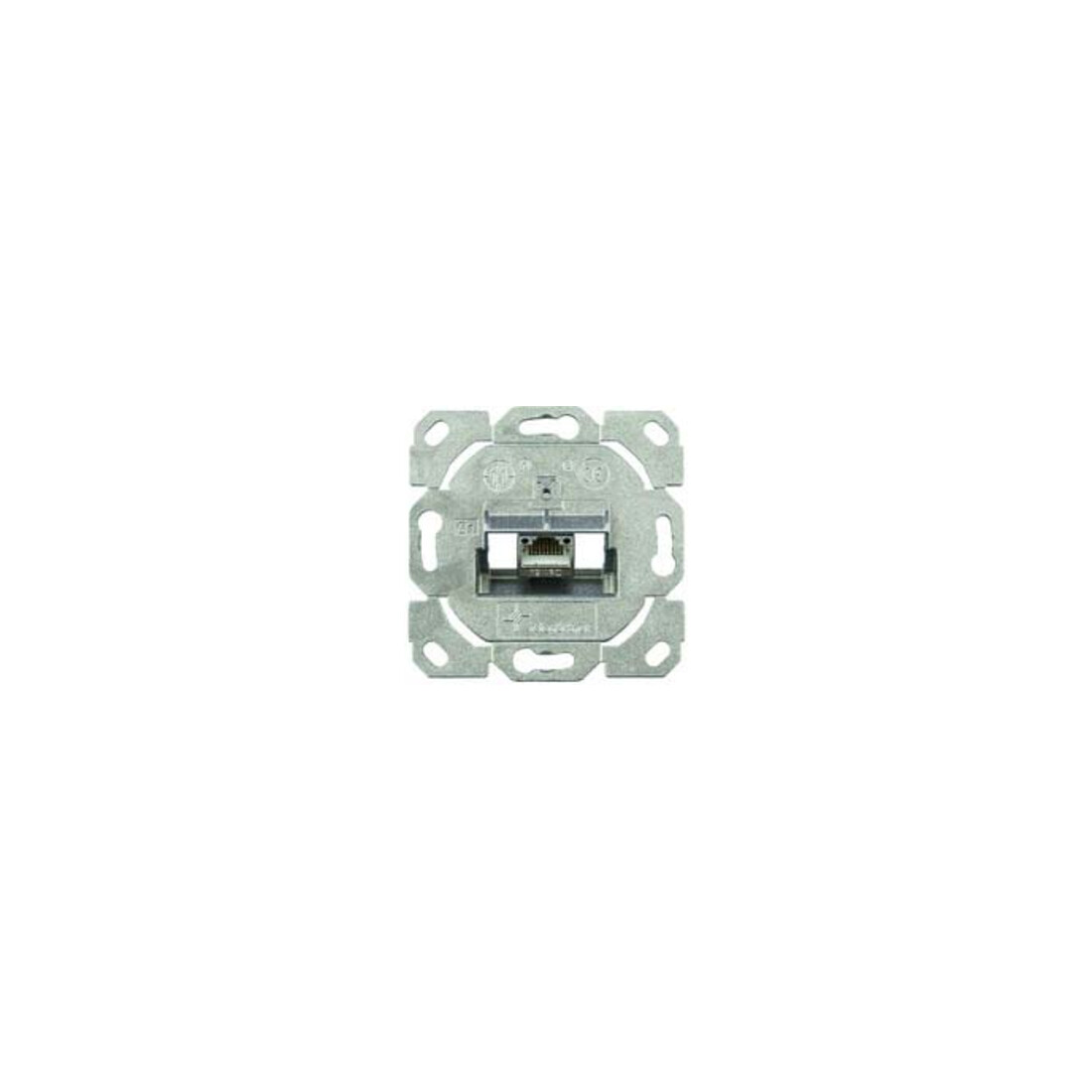 Telegärtner Support de module AMJ-S 1 voie encastré/0flex Cat6A T568B 100022969