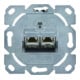 Telegärtner Support de module AMJ-S double encastré/0flex Cat6A T568A 100022964