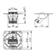 Telegärtner Support de module AMJ-S double encastré/0flex Cat6A T568A 100022964