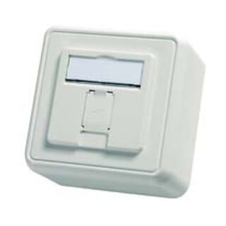 Telegärtner Support de module AP 80x80 1 voie aws vide 100021381