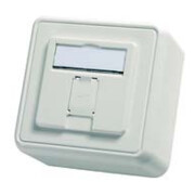 Telegärtner Support de module AP 80x80 1 voie aws vide 100021381-1