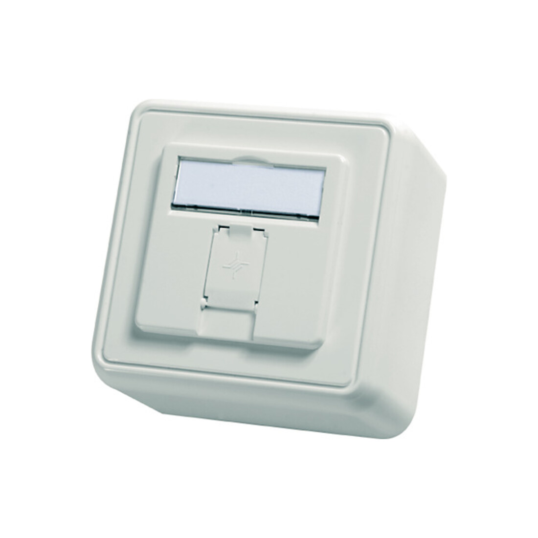 Telegärtner Support de module AP 80x80 1 voie aws vide 100021381