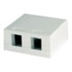 Telegärtner Support modulaire 2 voies 68x64, aws 100021397