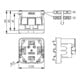 Telegärtner Support universel pour appareils pour prises dans BR-Ka 100021422