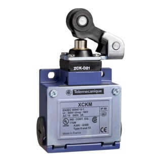 Telemechanique Sensors Positionsschalter XCKM121 IP66 K,ÖS m.Rollenh.