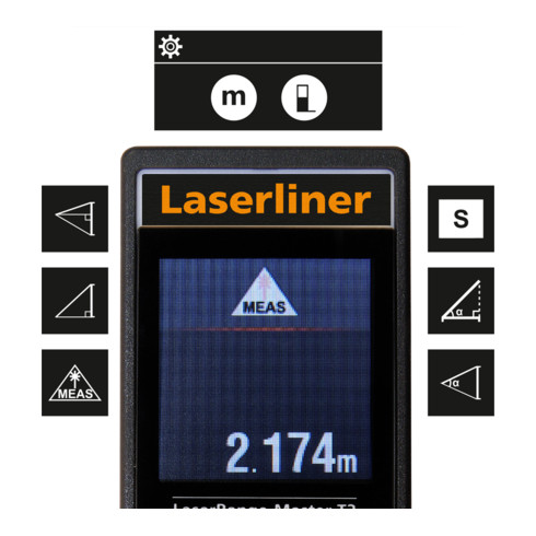 Télémètre laser Laserliner LaserRange-Master T3