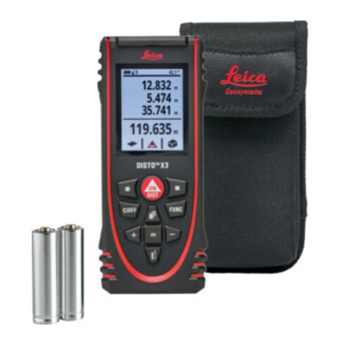 Télémètre laser Leica DISTO X3 0,05-150m ± 1 mm IP 65