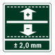 Télémètre laser numérique PLR 25 Bosch-5