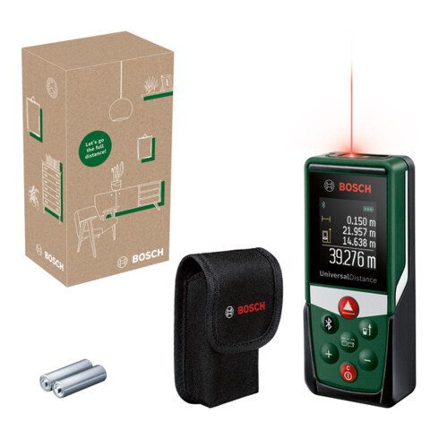 Télémètre laser numérique UniversalDistance 50C Bosch, carton eCommerce