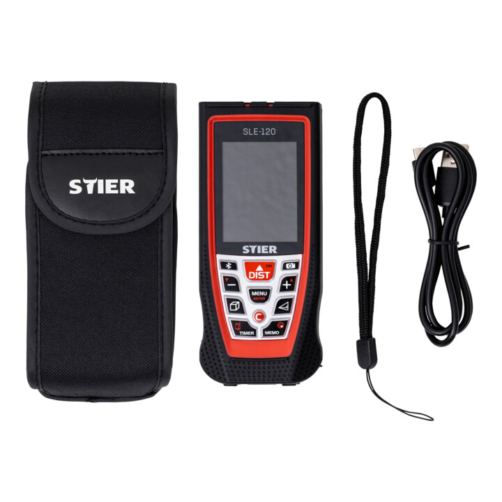 Télémètre laser STIER SLE-120, 120 m avec caméra