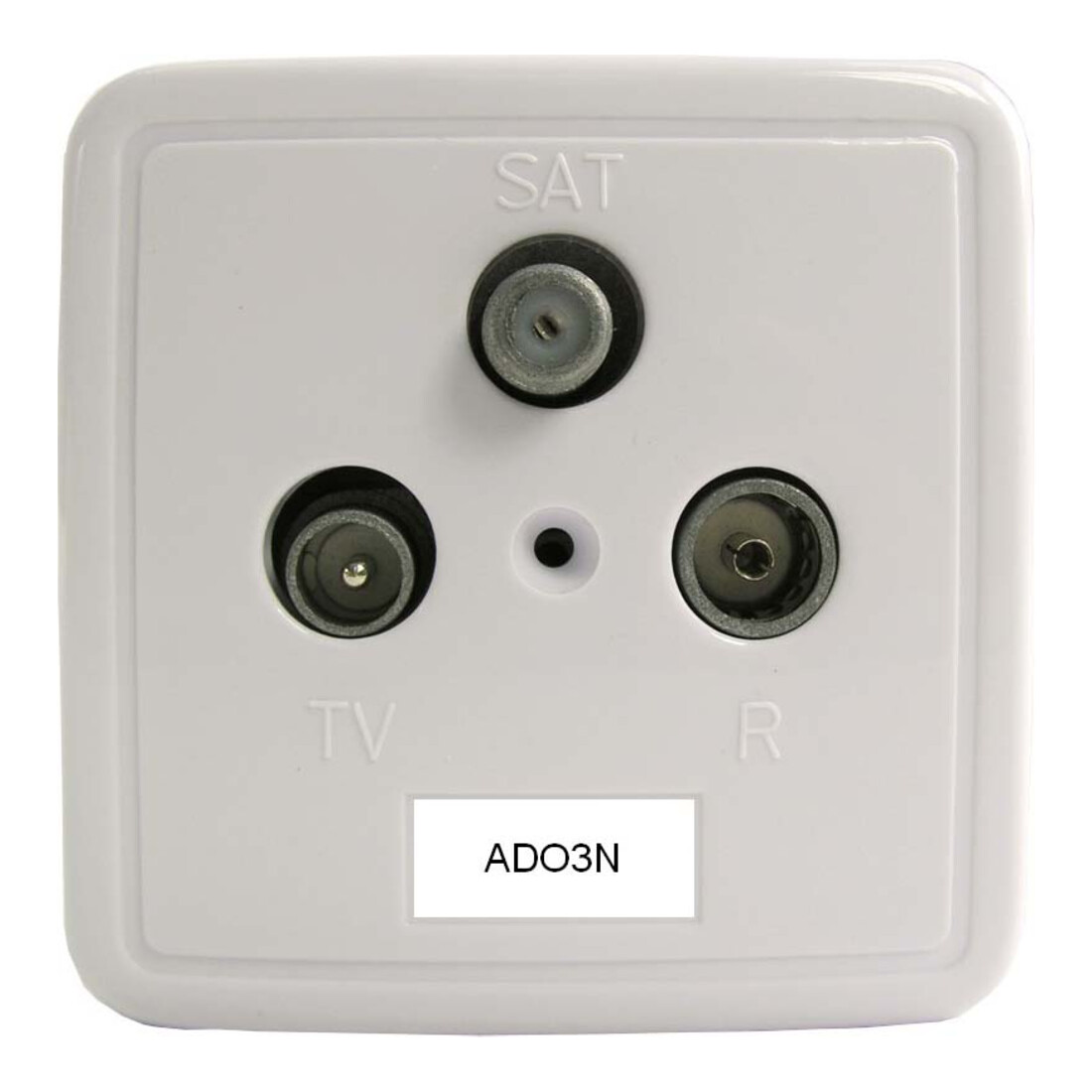 Televes Boîte de dérivation 3 voies avec APR et plaque rws ADO3N