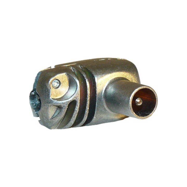 Televes Connecteur coudé IEC vissé, fonte KSW2000N