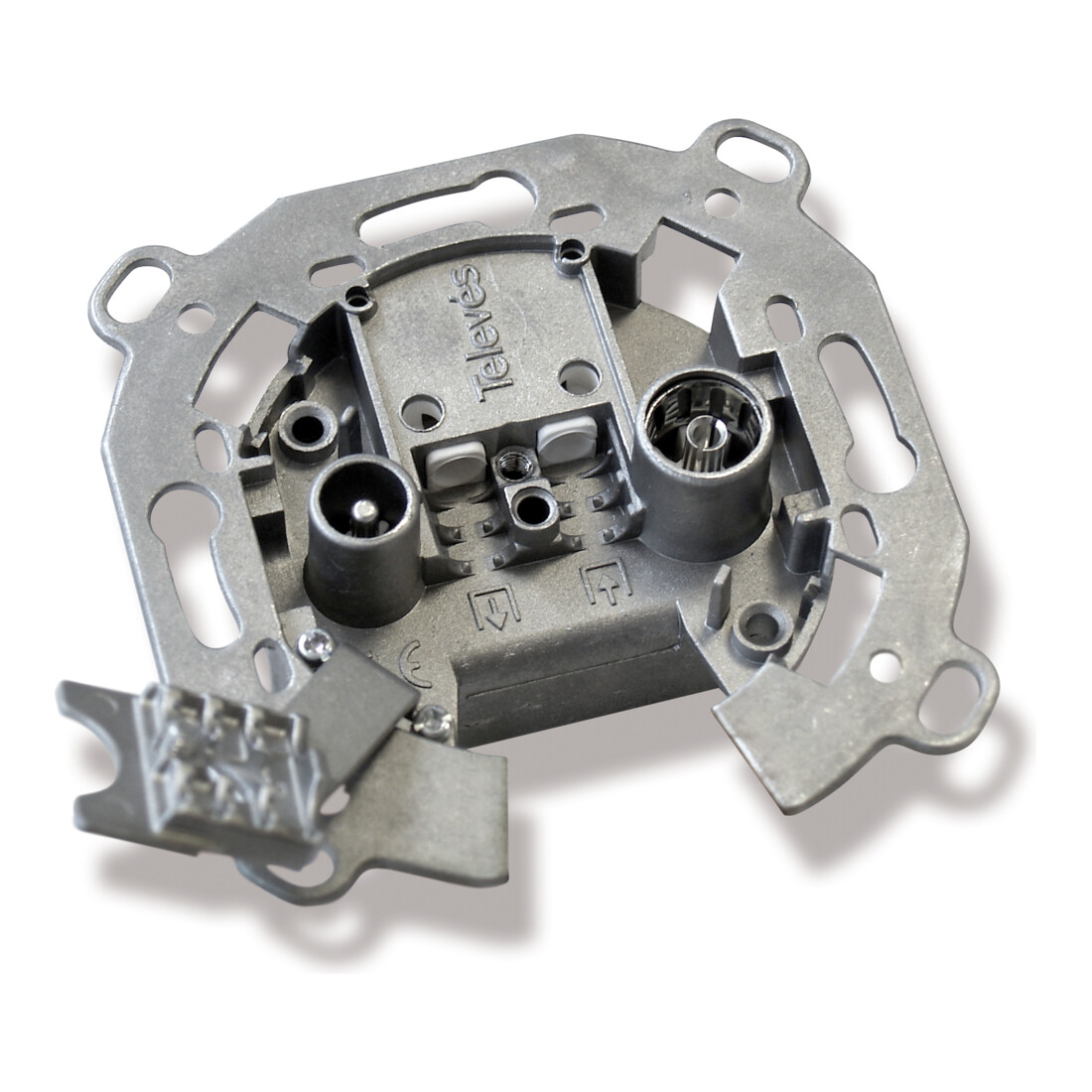 Televes Durchgangsdose 2f. 5-2400MHz UD 2410 ST