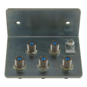 Televes Erdungsblock für 5 HF-Kabel ERD5-3