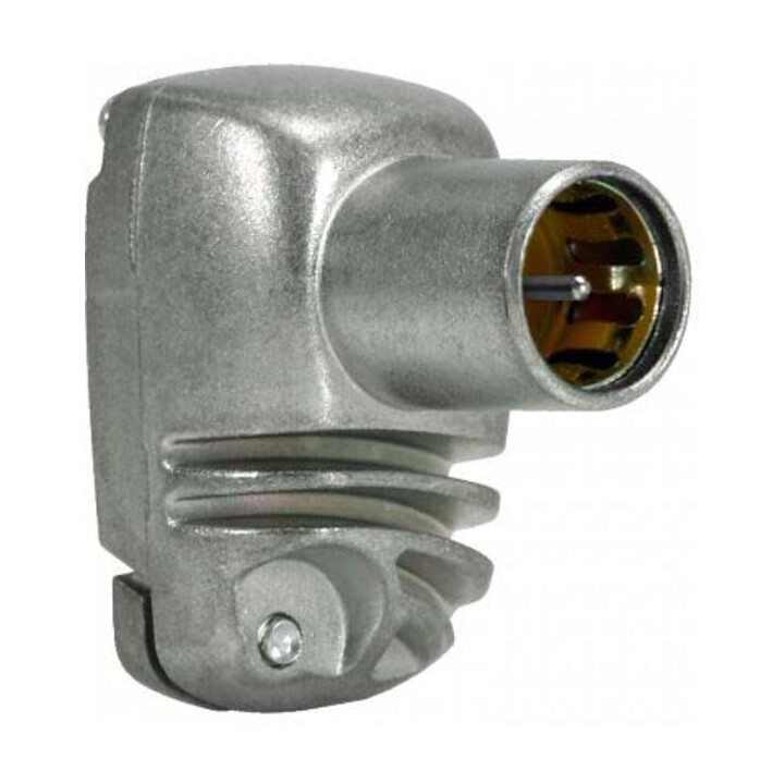 Televes F-Stecker Quick gewinkelt, Guss FSW2000N
