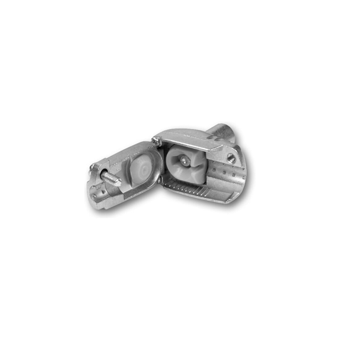 Televes IEC-Winkelstecker geschraubt,Guss KSW2000N